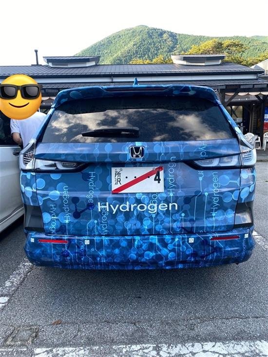 本田CR-V氢燃料版谍照曝光 支持加氢/充电